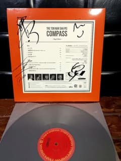 直筆サイン 入り 限定 LP The東南西北 30周年記念 コンパス 重量盤