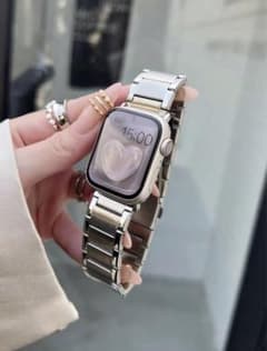 アップルウォッチバンド 38mm/40mm/41mmシルバーのサムネイル