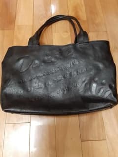 ダコタ　トートバッグ黒のサムネイル