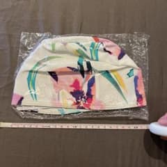 レディース 水泳帽子 スイムキャップ 花柄のサムネイル