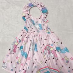 新品　ユニコーン　ゆめかわ　ワンピース　120cmのサムネイル