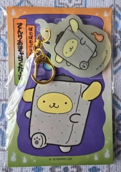 さんりおきゃらくたーず どろろん夜光 アクリルキーホルダー ぽむぽむぷりんのサムネイル