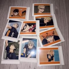 ハイキュー!! 烏野パシャこれ　9枚のサムネイル