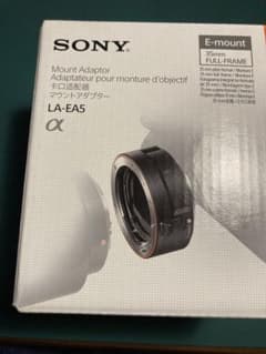 極美品　SONY マウントアダプター LA-EA5 αレンズ Eボディ用のサムネイル