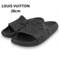 美品 Louis Vuittonモノグラム ブラック サンダル 国内正規品 - メルカリ