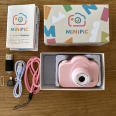 MiNiPiC 子供用デジタルカメラ ピンクのサムネイル