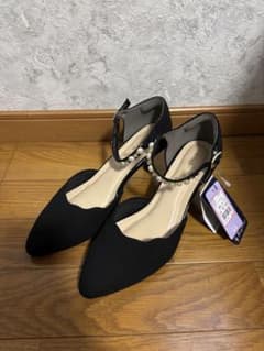 RagOut パールストラップパンプス ブラック LLのサムネイル