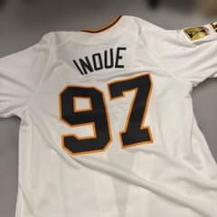 東京ジャイアンツ 井上温大　97 優勝記念ユニフォーム 東京ジャイアンツ 井上温大 97 優勝記念ユニフォーム - メルカリ