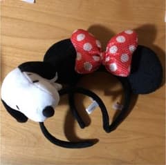 ディズニー ミニーとスヌーピのカチューシャのサムネイル