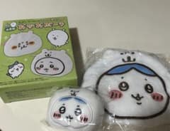 ちいかわ ハチワレ おかおポーチ マスコットセットのサムネイル