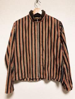 E.Z. BY ZEGNA Stripe zip shirtのサムネイル