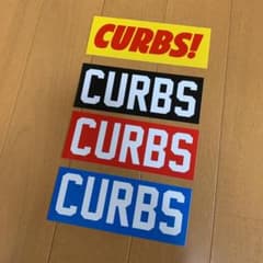入手困難 slappy スラッピー　curbcontrolステッカー4枚セット①のサムネイル