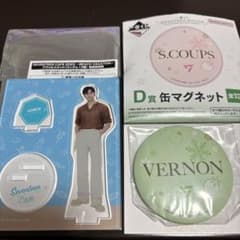 SEVENTEEN 세부 카페 2023 악스타 & 이치 반 쿠지 마그넷 버논