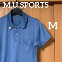 MU スポーツ ミエコウエサコ ゴルフ ポロシャツ レディース 38 M