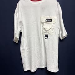 Columbia ポケット付きホワイトTシャツのサムネイル