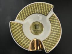[新品未使用・希少]　TRINIDAD 置き型灰皿 陶器 ゴールドパターン m99074061677_1.jpg?1767704471