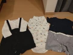 ロンパース　3枚セットのサムネイル