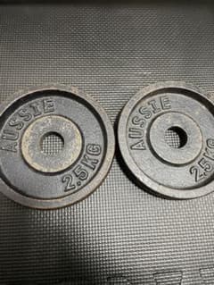 AUSSIE 2.5kg ダンベルプレート 2枚セットのサムネイル