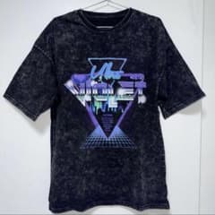 【倖田來未】W FACE ウルトラバイオレットTシャツ　ライブ　グッズ　Mサイズのサムネイル