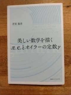 美しい数学を描く π, e, とオイラーの定数γ 若原龍彦のサムネイル