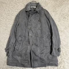 【MHL.】 マーガレットハウエル カバーオール M デニム生地 グレー ベルト