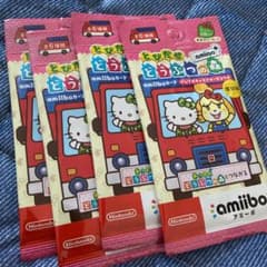 amiiboカード　サンリオ　未開封4袋セットのサムネイル
