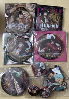 ONE PIECE ミホーク 輩缶バッジ 東京ワンピースタワー限定非売品缶