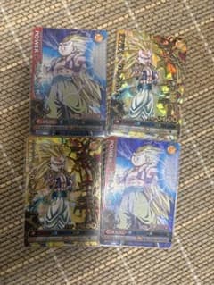 ドラゴンボール カード 4枚セット　ゴテンクスのサムネイル