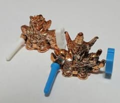 メッキ ガン消し 剣士Ζ 闘士ZZ SDガンダム 食玩 ガン消し フィギュア