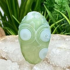 ゴビ瑪瑙 原石 1537 チビゴビアゲート 天眼 鉱物 標本 天然石 4.4g