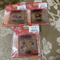[익명 발송] ONE PIECE 이치 반 쿠지 G상 아크릴 스탠드 3 개 세트