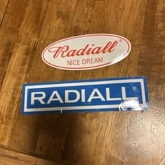 Radiall ステッカーセット 2枚 - メルカリ