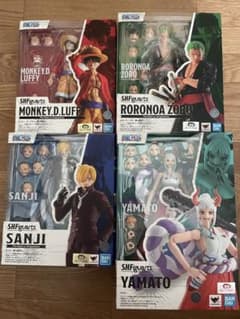 ワンピース S.H.Figuarts 4体セット バラ売り不可 - メルカリ