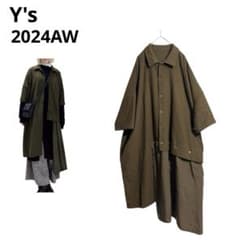 2024年秋冬y'sアシンメトリーワンピース ワイズ ヨウジヤマモト - メルカリ