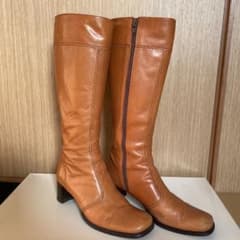 ロングブーツ　イング　24cm キャメルのサムネイル
