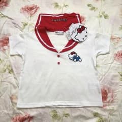 しまむら　ハローキティ　セーラー襟　 Tシャツ　100cm サンリオ