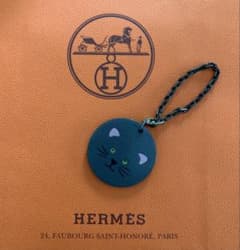 エルメス（Hermès）　ヴィンテージ　アニマルモチーフ キャットチャーム エルメス（Hermès） ヴィンテージ アニマルモチーフ キャットチャーム