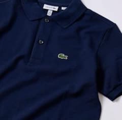 新品未使用】LACOSTE ラコステ ポロシャツネイビー - メルカリ