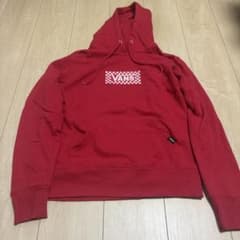 VANS プルオーバーパーカー レッド Sサイズのサムネイル