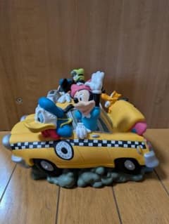 レア ディズニー ミッキー タクシー 貯金箱のサムネイル