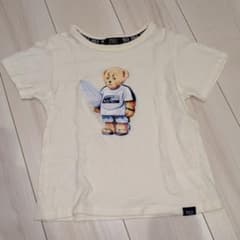 【POLO BCS】ポロベア サーフ Tシャツ キッズ 130 アイボリーのサムネイル