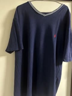 Polo by Ralph Lauren Vネック Tシャツ ネイビー LLのサムネイル