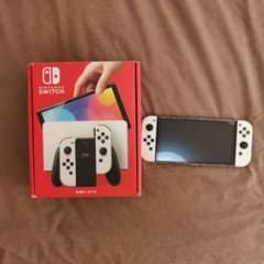 「店舗印、レシートなし」Switch本体有機EL JCホワイトのサムネイル