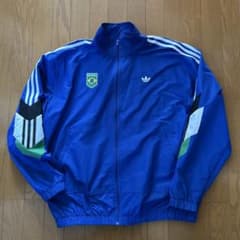 adidas ブラジル国旗 ナイロンジャケット XLのサムネイル