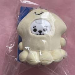 BT21 열쇠 고리 RJ BTS JIN 아기 오징어