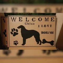 再入荷 ☆ 犬種いろいろ ボルゾイ ペット 犬 ドックのサムネイル