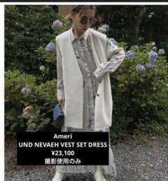 Ameri vintage UND NEVAEH VEST SET DRESS - メルカリ