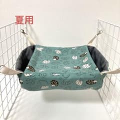 小動物　デグー　フクロモモンガ　箱型ハンモック