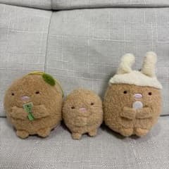すみっコぐらし とんかつ ぬいぐるみ 3点セットのサムネイル