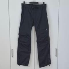 ホグロフス レインパンツ LIM II PANT メンズ S 黒 ゴアテックス
